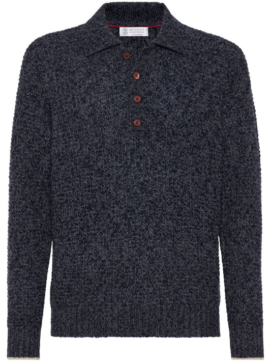 Brunello Cucinelli Sweaters Blue