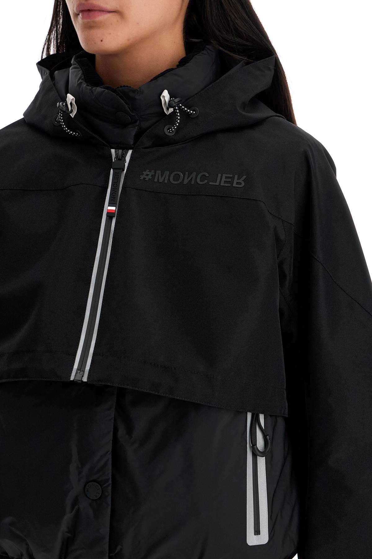 Moncler Grenoble padded vest with detachable layer