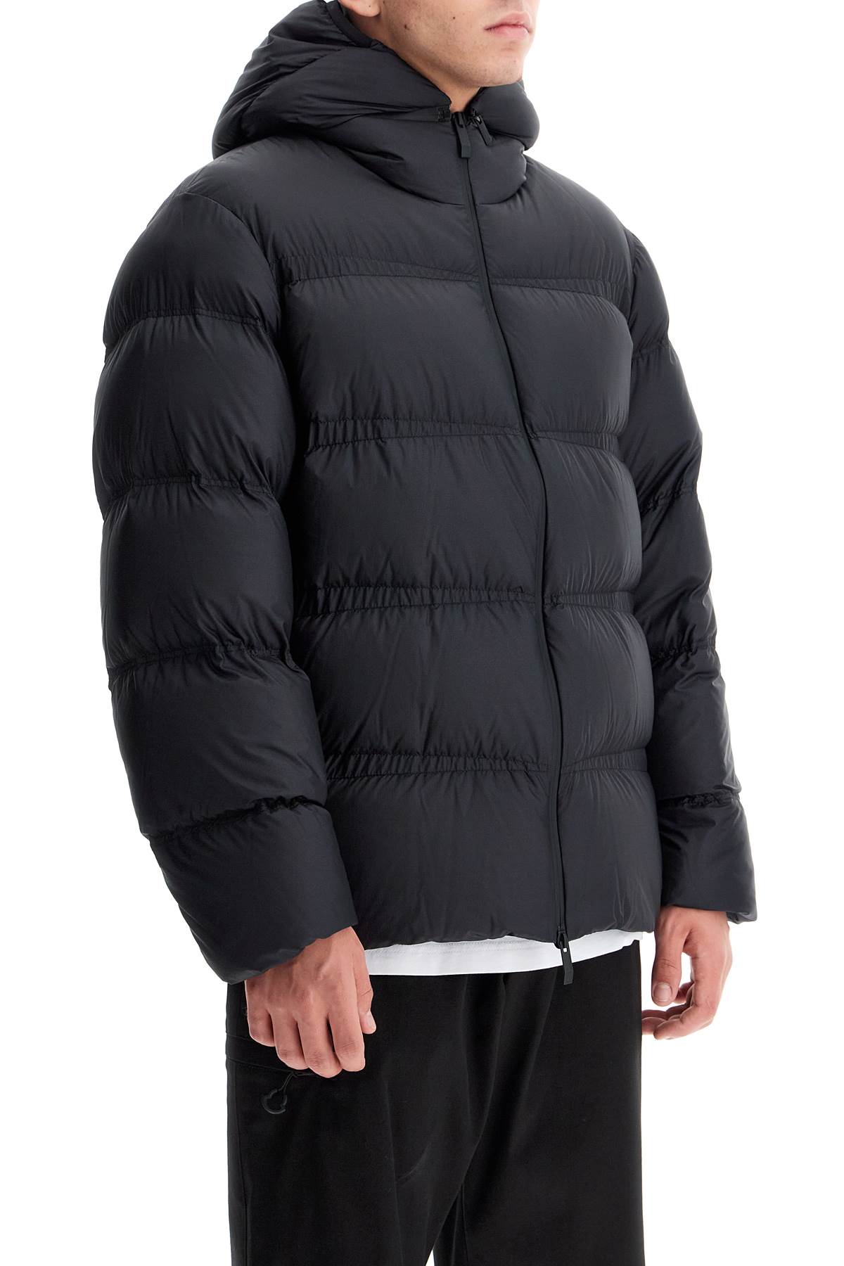 Moncler 'masac down jacket with det