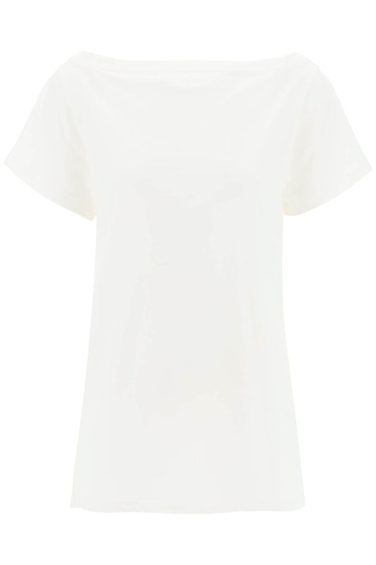 Courreges twisted body t-shirt