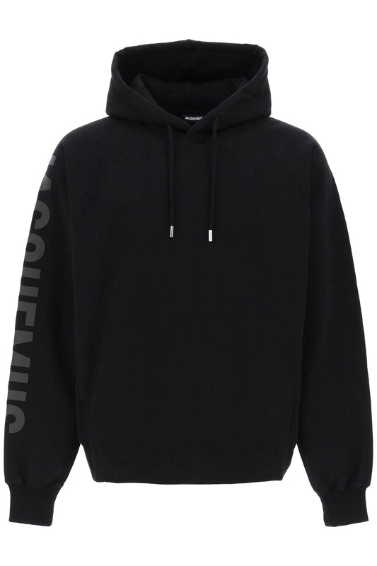 Jacquemus le hoodie typo hoodie