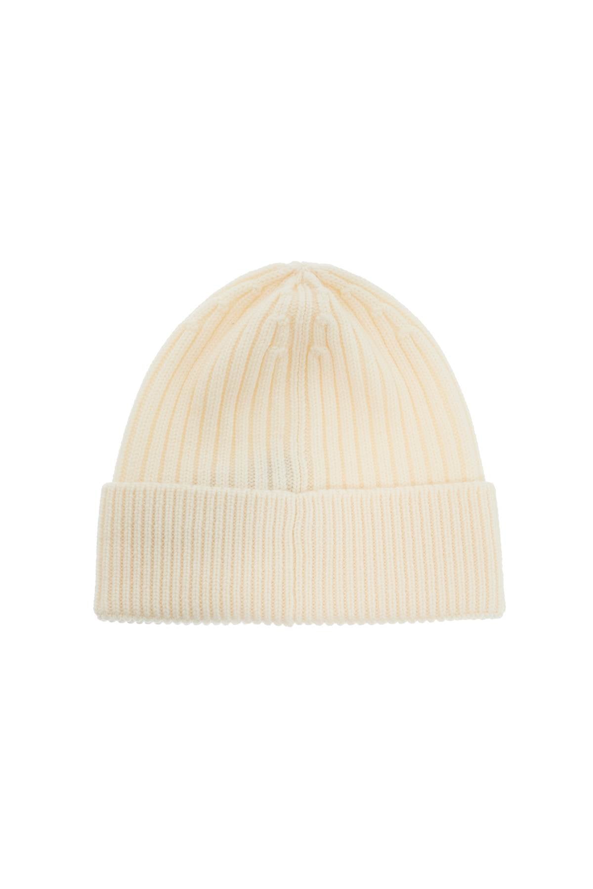 Moncler Grenoble virgin wool beanie hat in eight