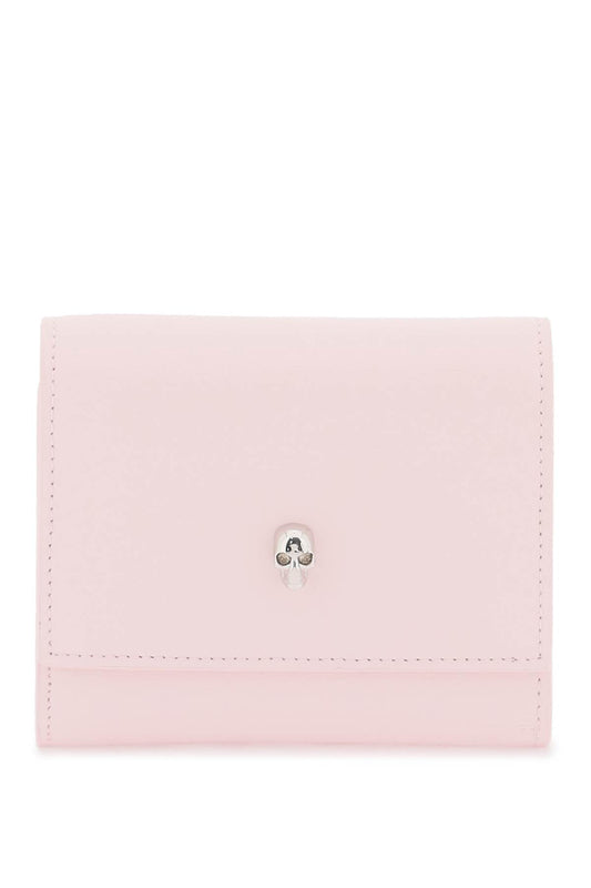 Alexander Mcqueen compact skull wallet