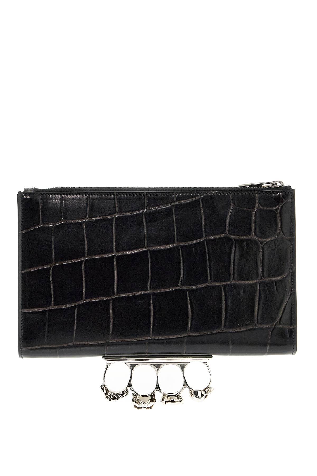 Alexander Mcqueen four rings pouch