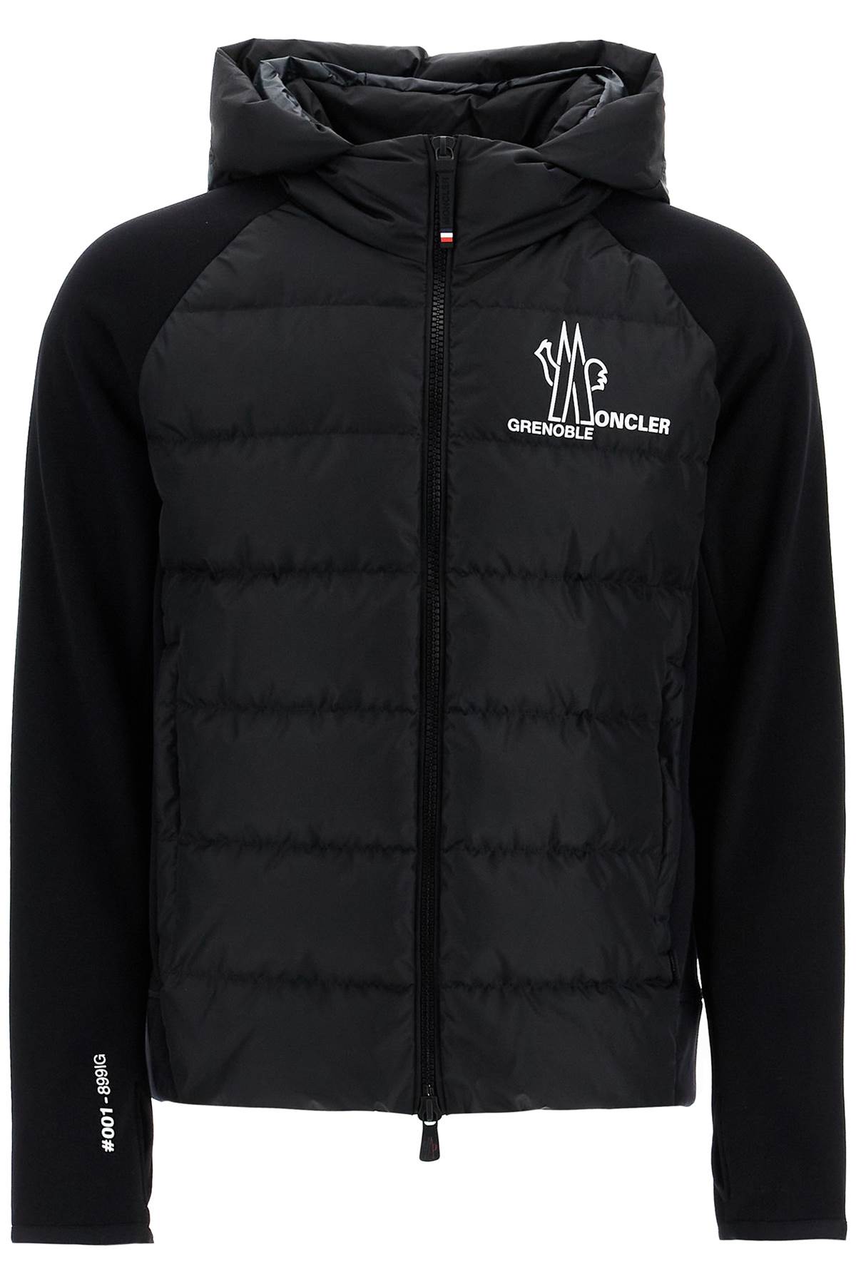 Moncler Grenoble hybrid hoodie with hood