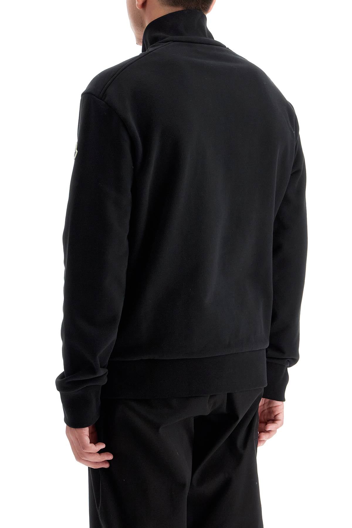 Moncler hybrid zip-up sweatshirt