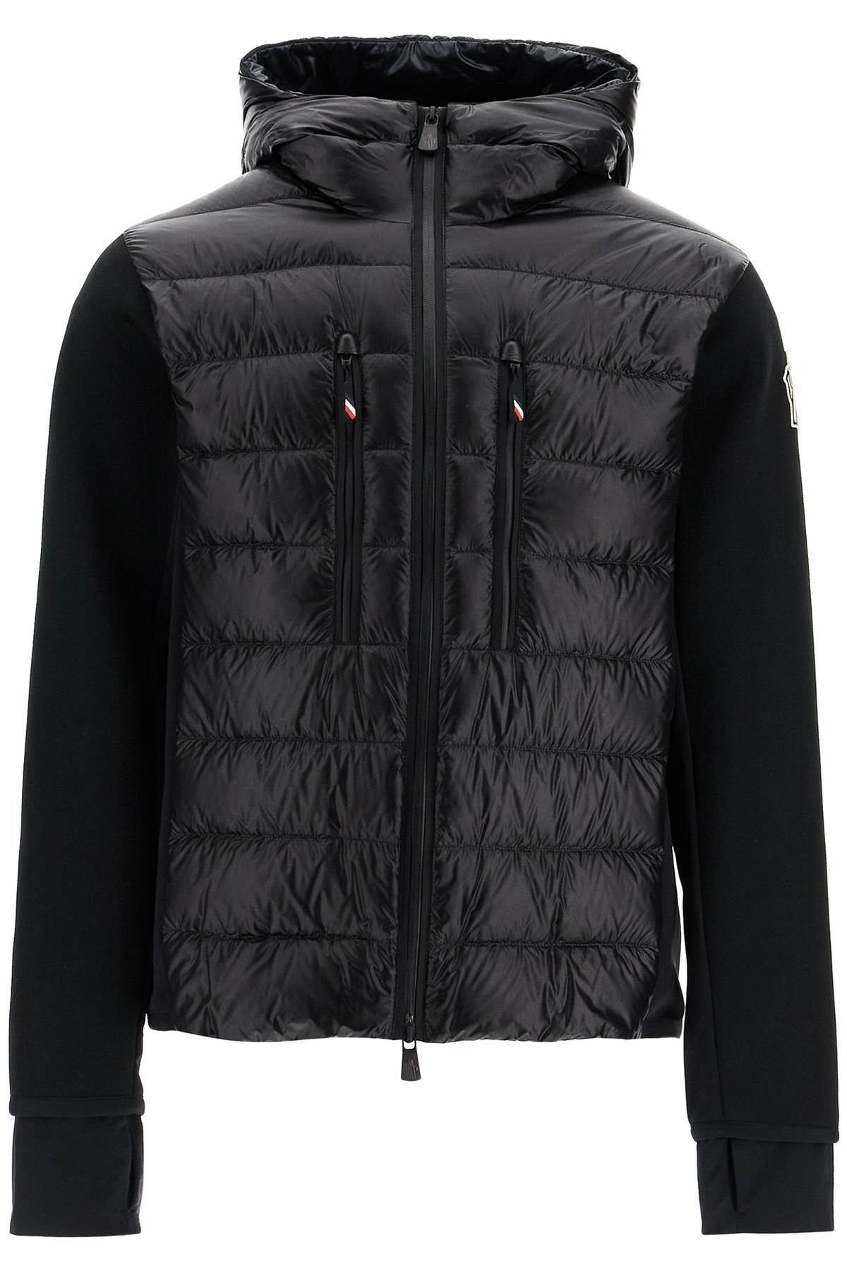 Moncler Grenoble hybrid hoodie with hood