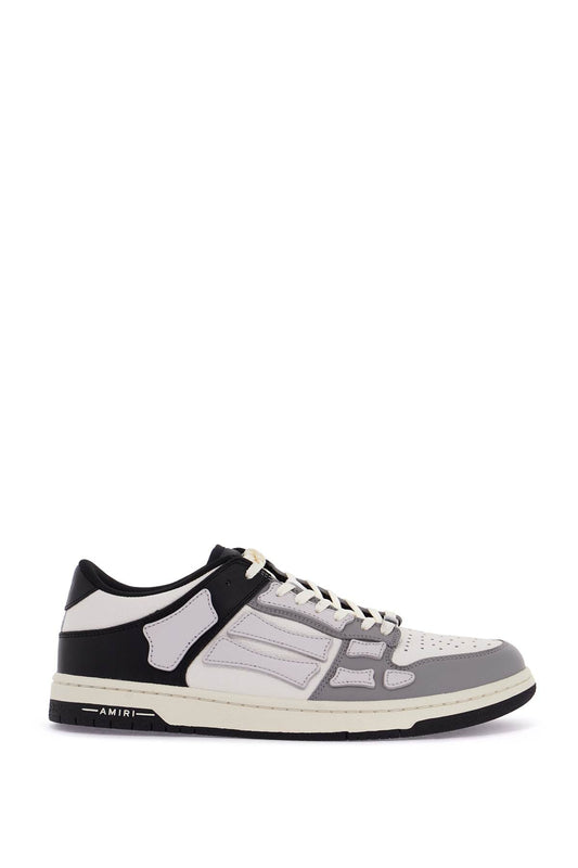 Amiri two-tone skel top low sneakers