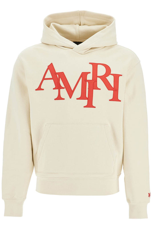 hoodie by amiri with staggered