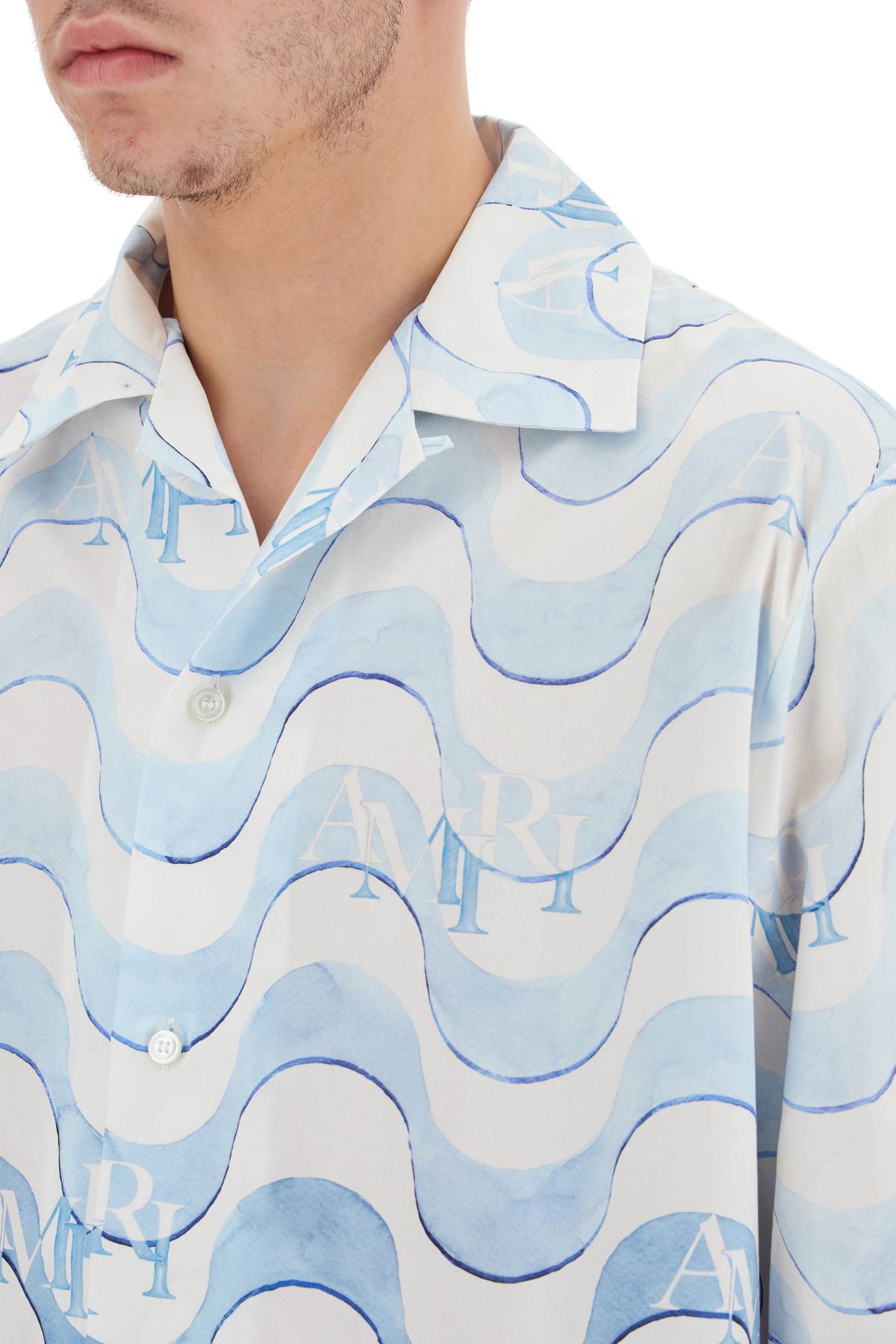 Amiri printed cotton shirt