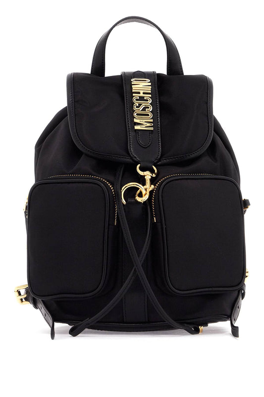 Moschino "backpack with metal lettering