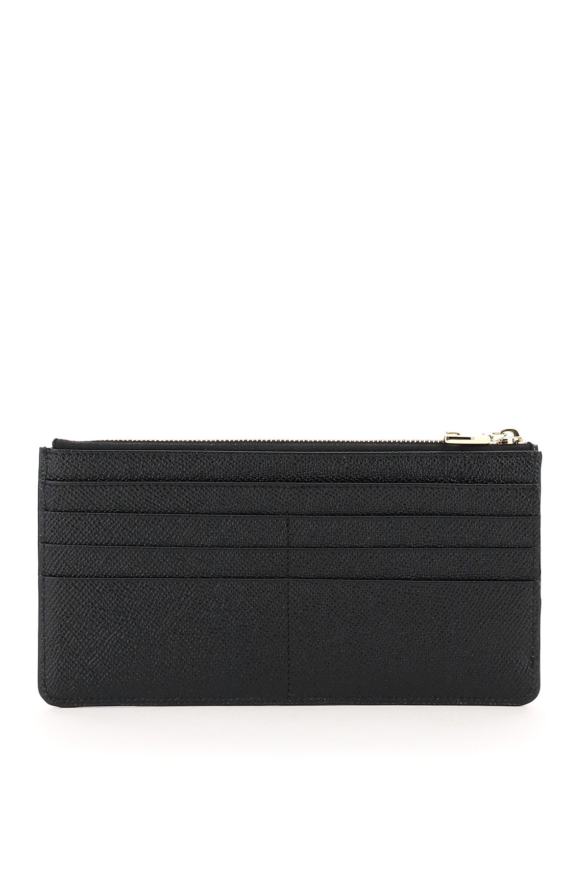 Dolce & Gabbana cardholder pouch in dauphine calfskin