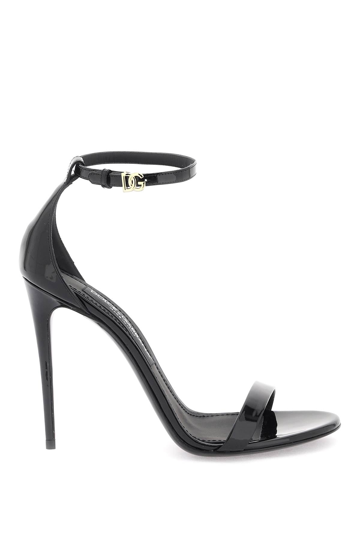 Dolce & Gabbana patent leather sandals