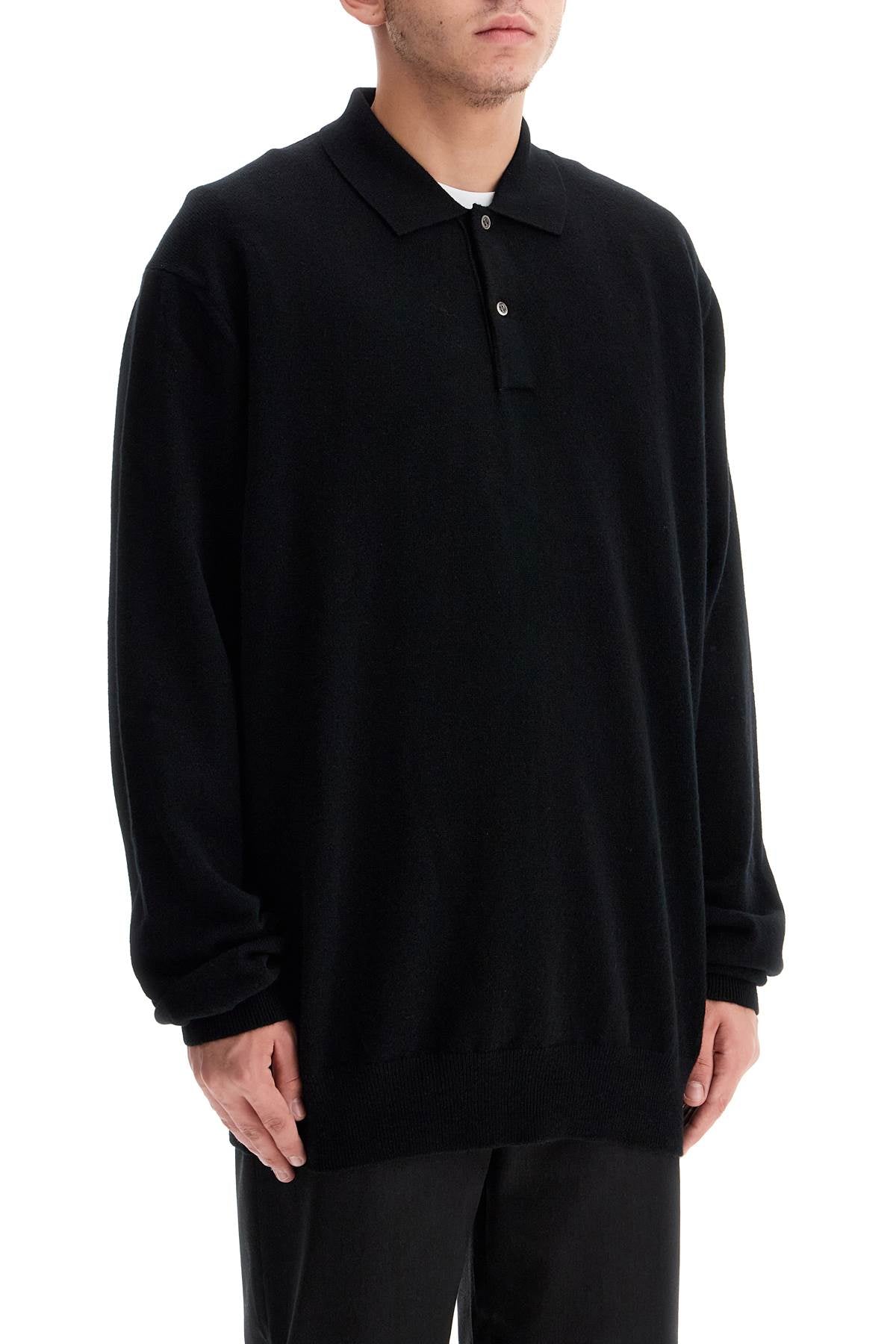 Comme Des Garcons Shirt woolen polo shirt