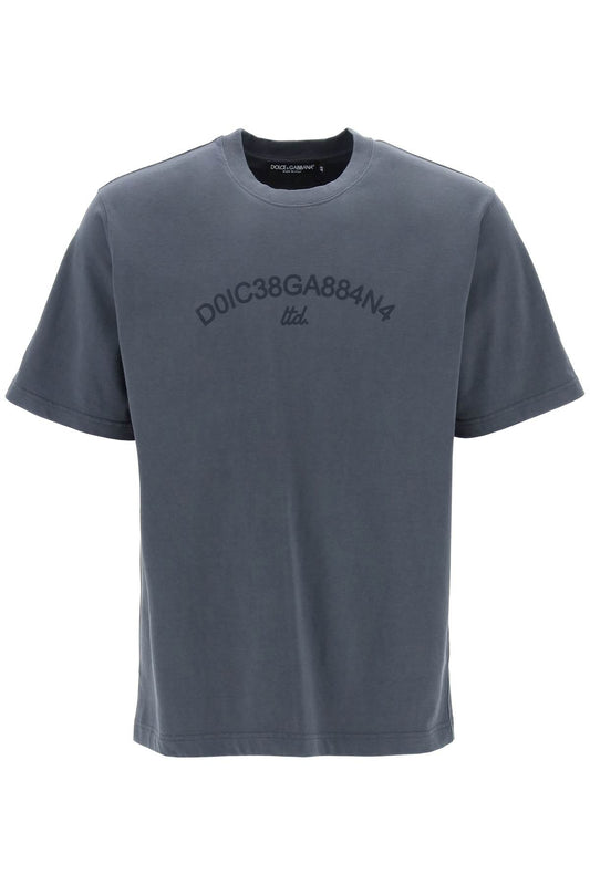 Dolce & Gabbana cotton t-shirt with logo print