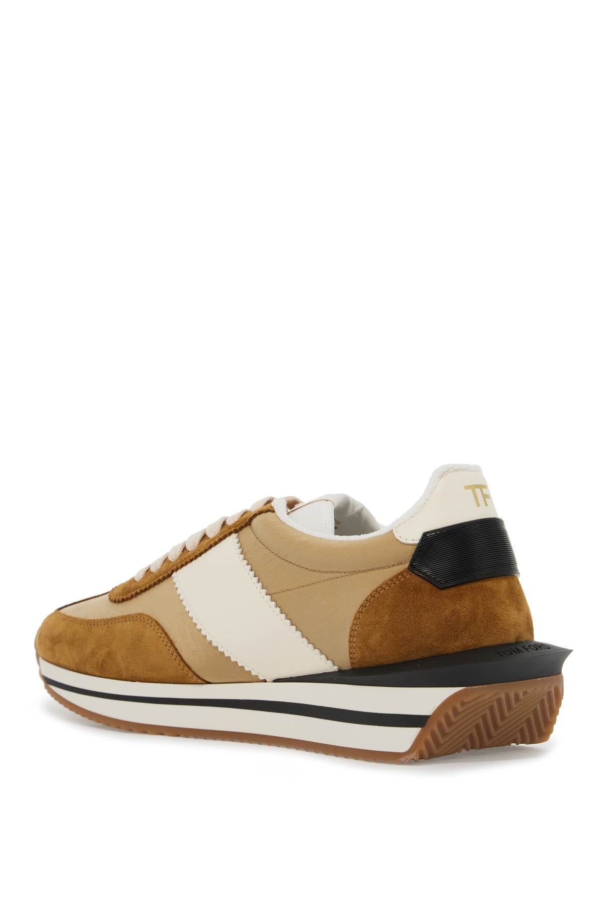 Tom Ford techno canvas and suede 'james' sneakers