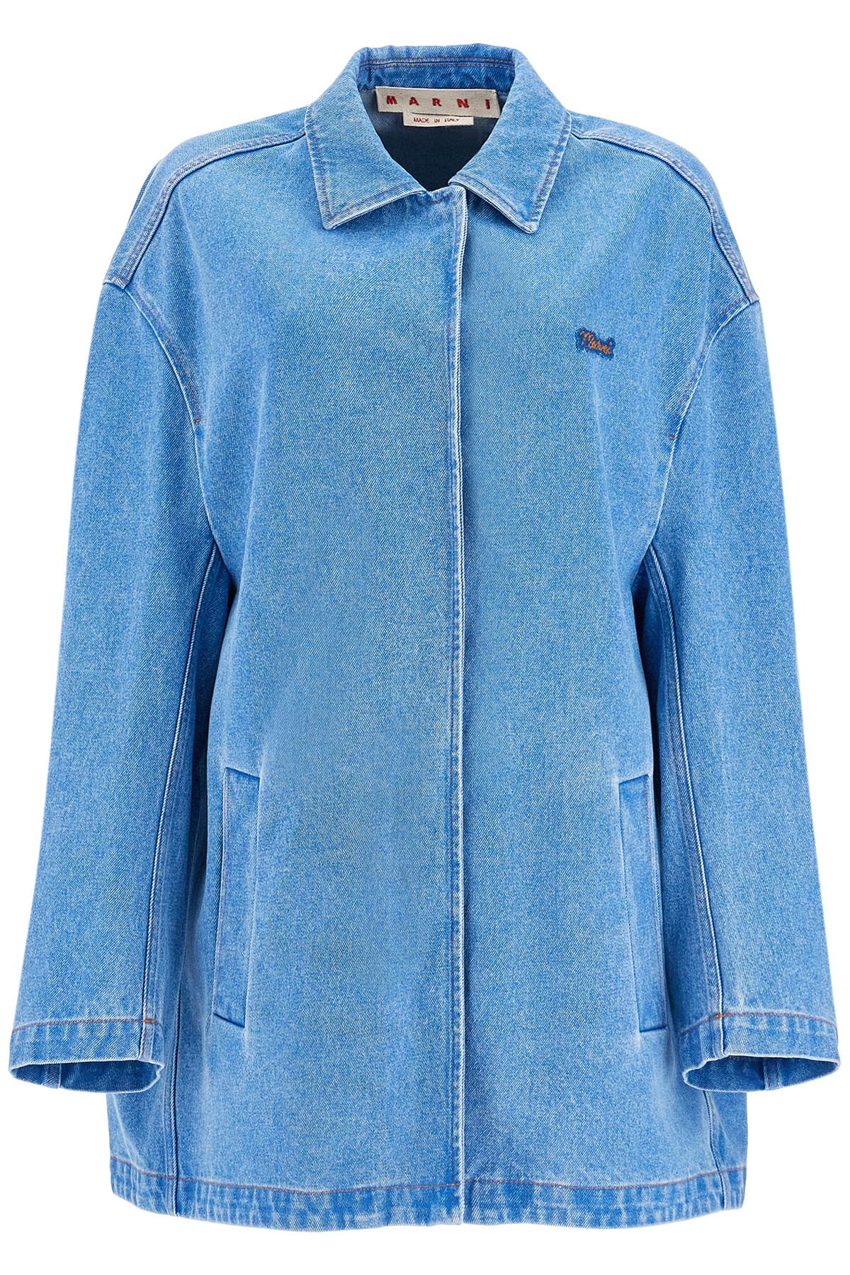 Marni 'oversized organic denim jacket