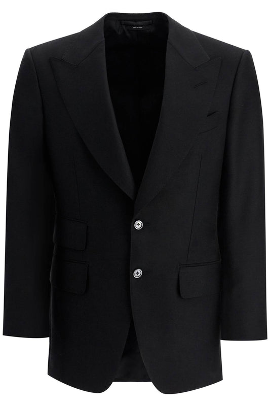 Tom Ford atticus single-breasted jacket in wool and