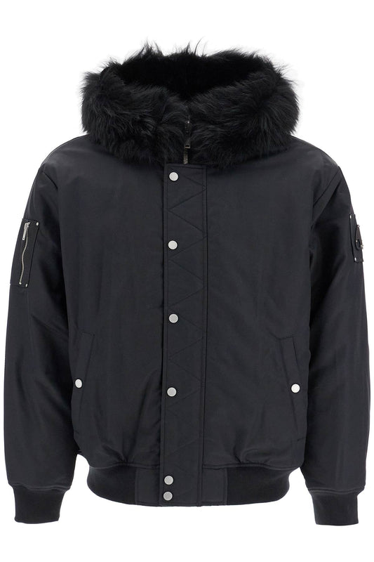 Moose Knuckles nylon denali bomber