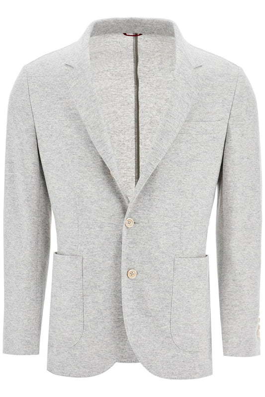 Brunello Cucinelli cashmere jersey blazer for a