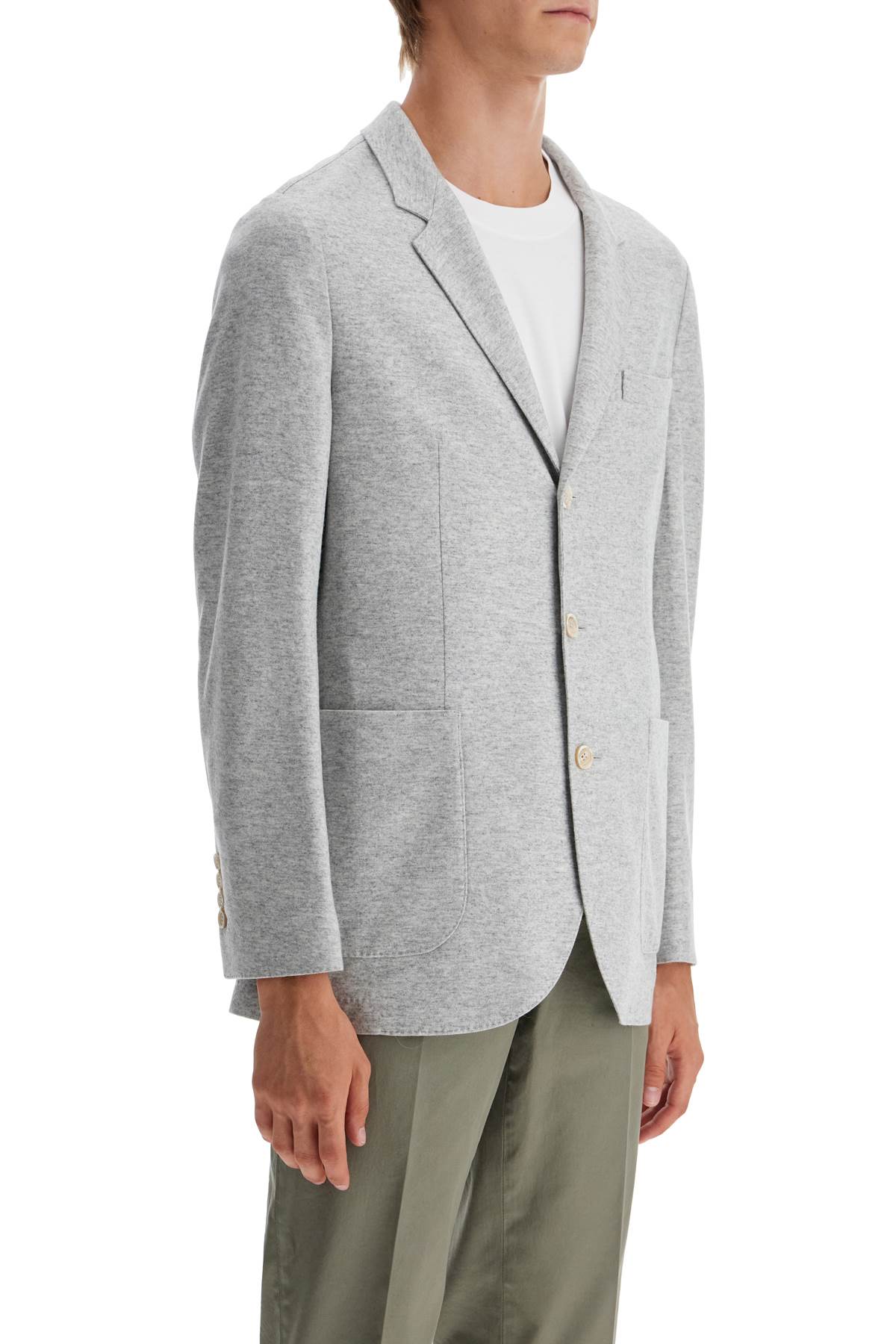 Brunello Cucinelli cashmere jersey blazer for a