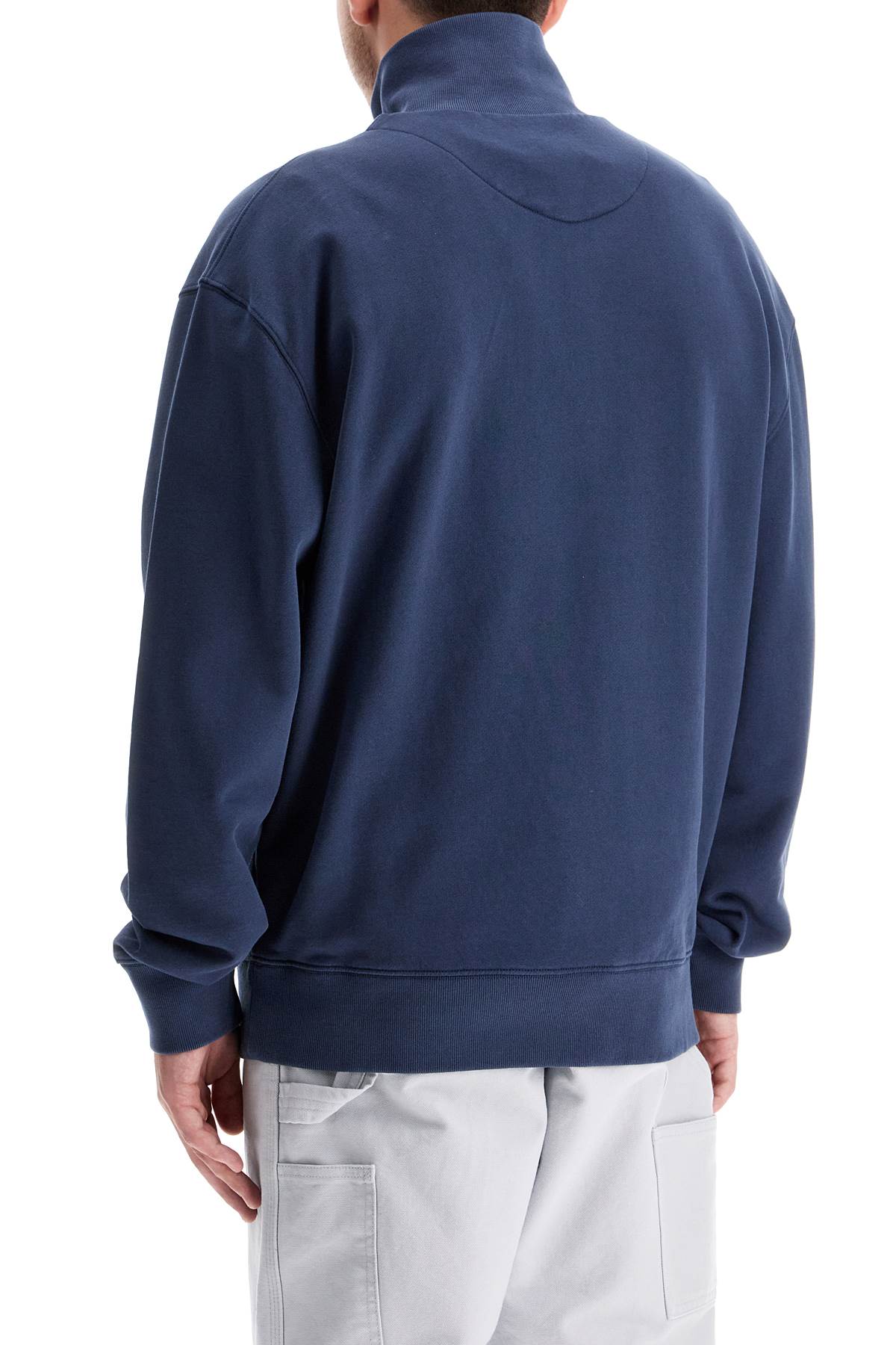 Maison Kitsune "half-zip sweatshirt with fox head