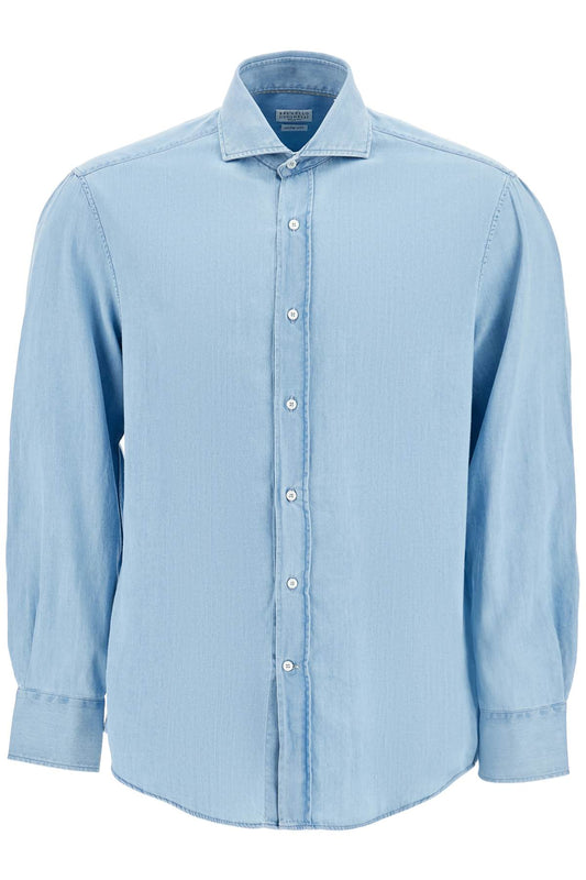 Brunello Cucinelli chambray shirt