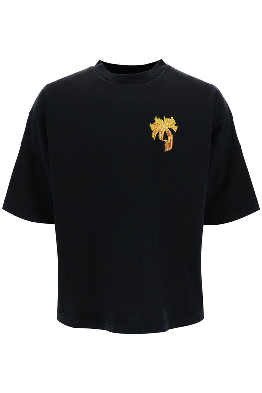 Palm Angels 'burning palm oversized t