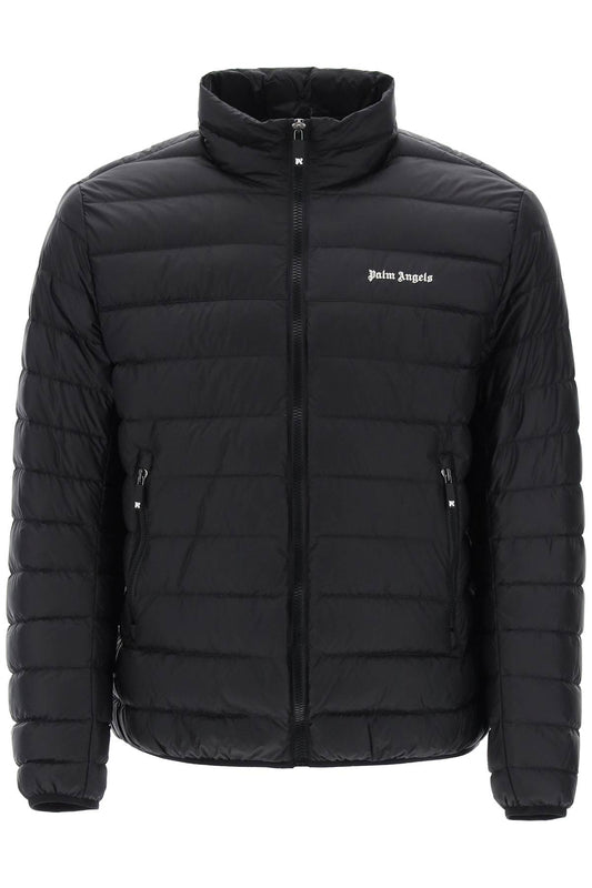 Palm Angels lightweight down jacket with embroidered logo