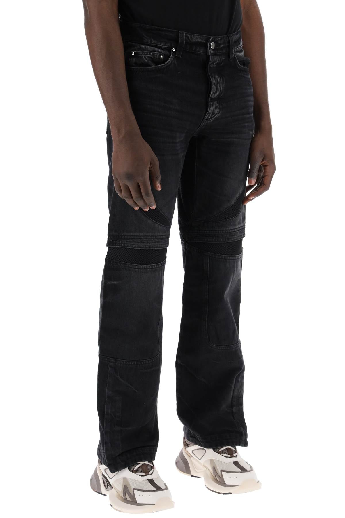 Amiri mx-3 jeans with mesh inserts