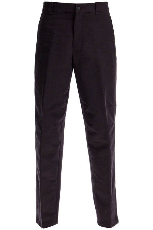 Lanvin biker gabardine trousers