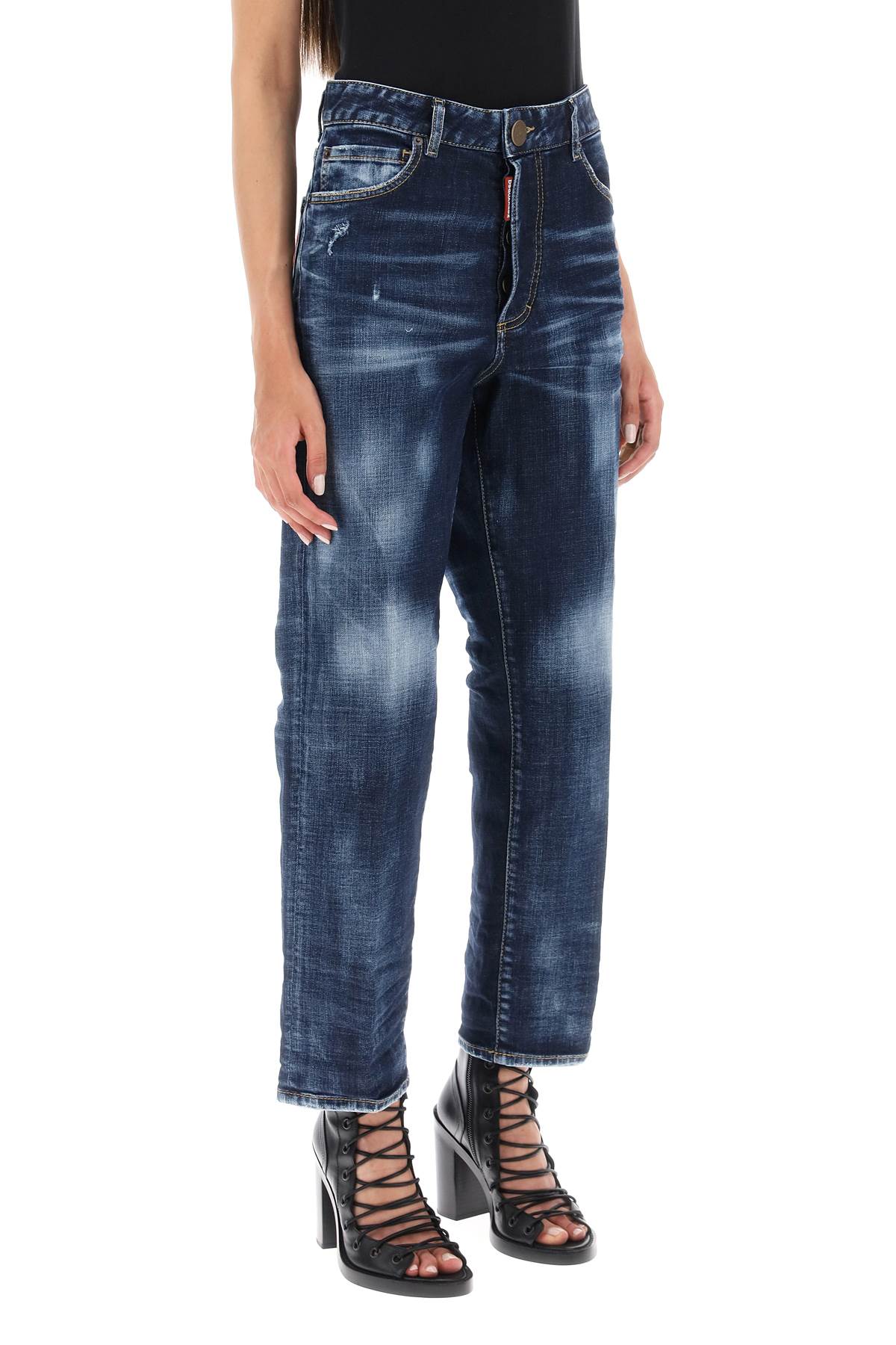 Dsquared2 'boston' cropped jeans