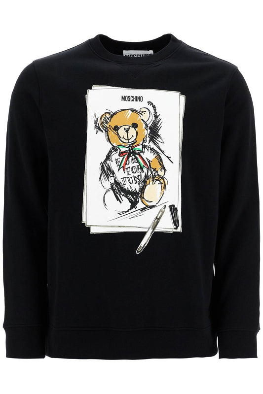 Moschino teddy bear sweatshirt